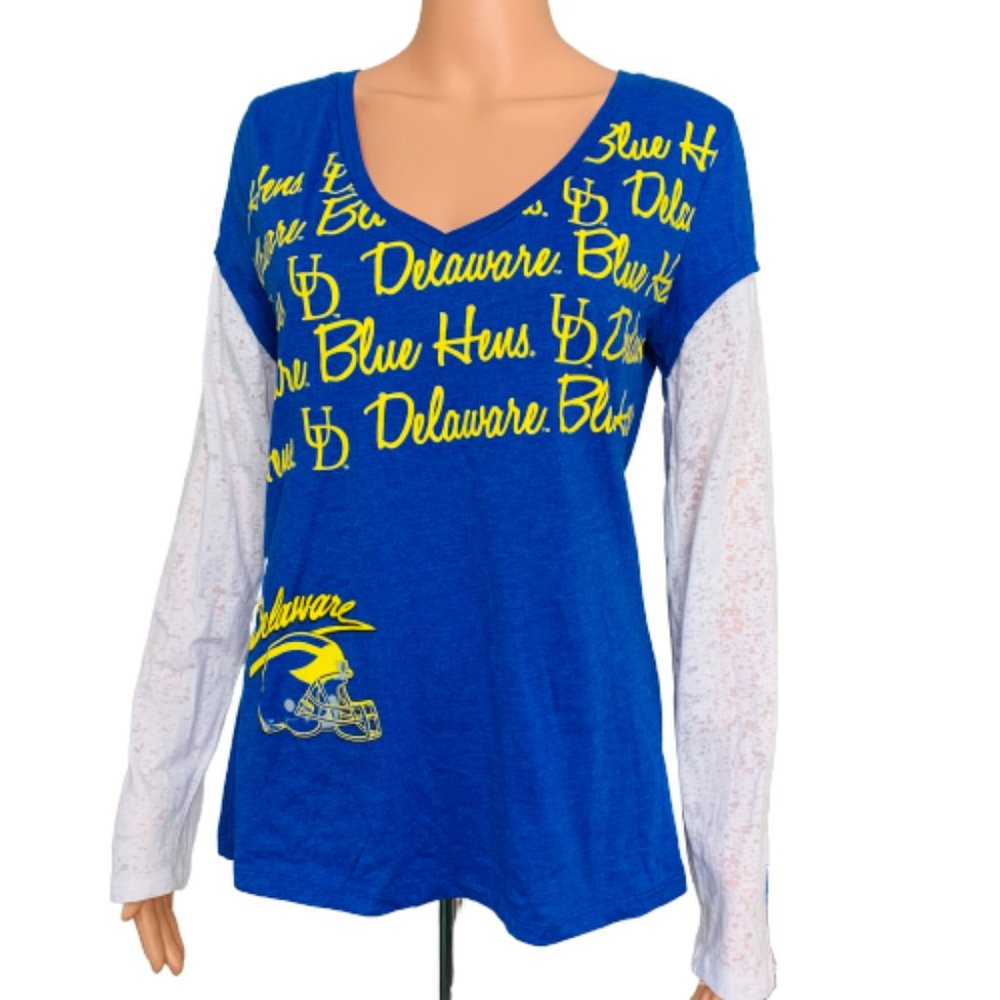 University Of Delaware XL Long Sleeve Graphic Tee